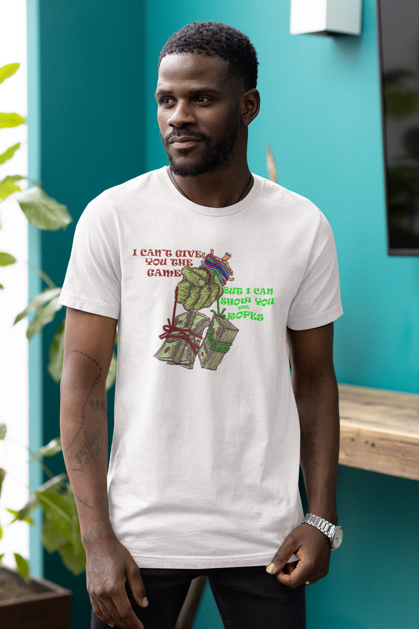 NEOSIS CLOTHING I CAN'T GIVE YOU THE GAME - SHIRT