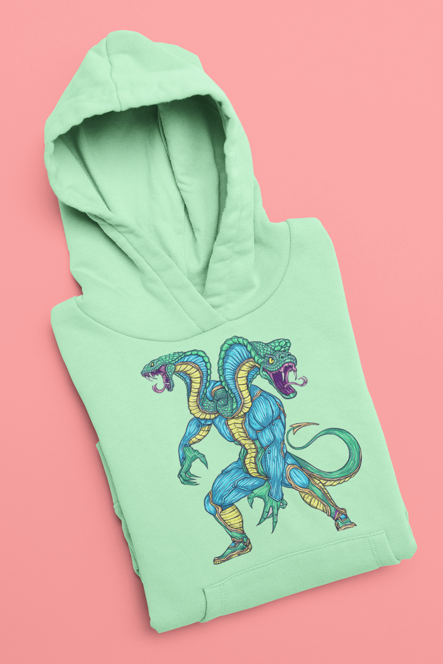 NEOSIS CLOTHING CUSTOM SNAKE HOODIE