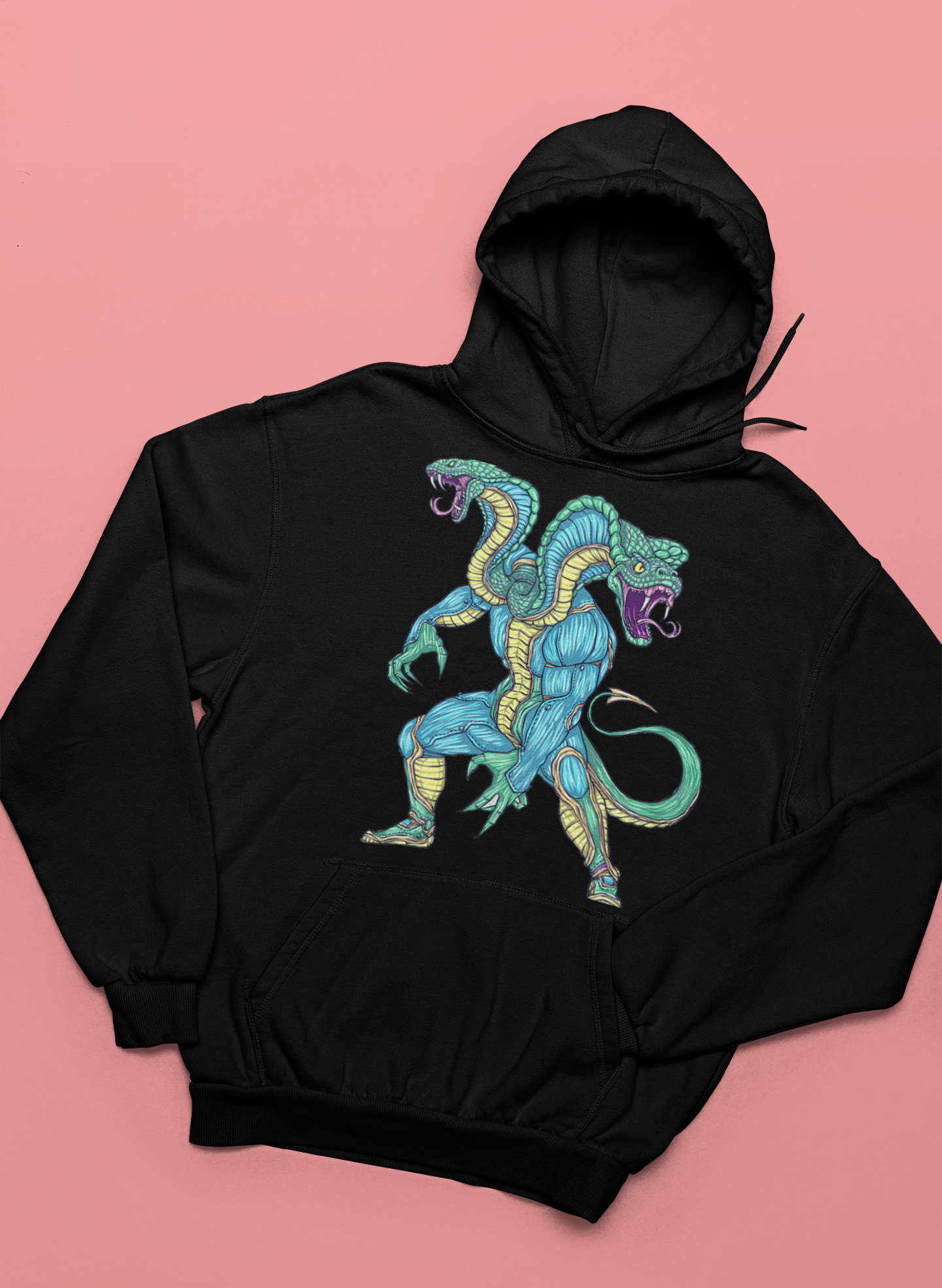 NEOSIS CLOTHING CUSTOM SNAKE HOODIE