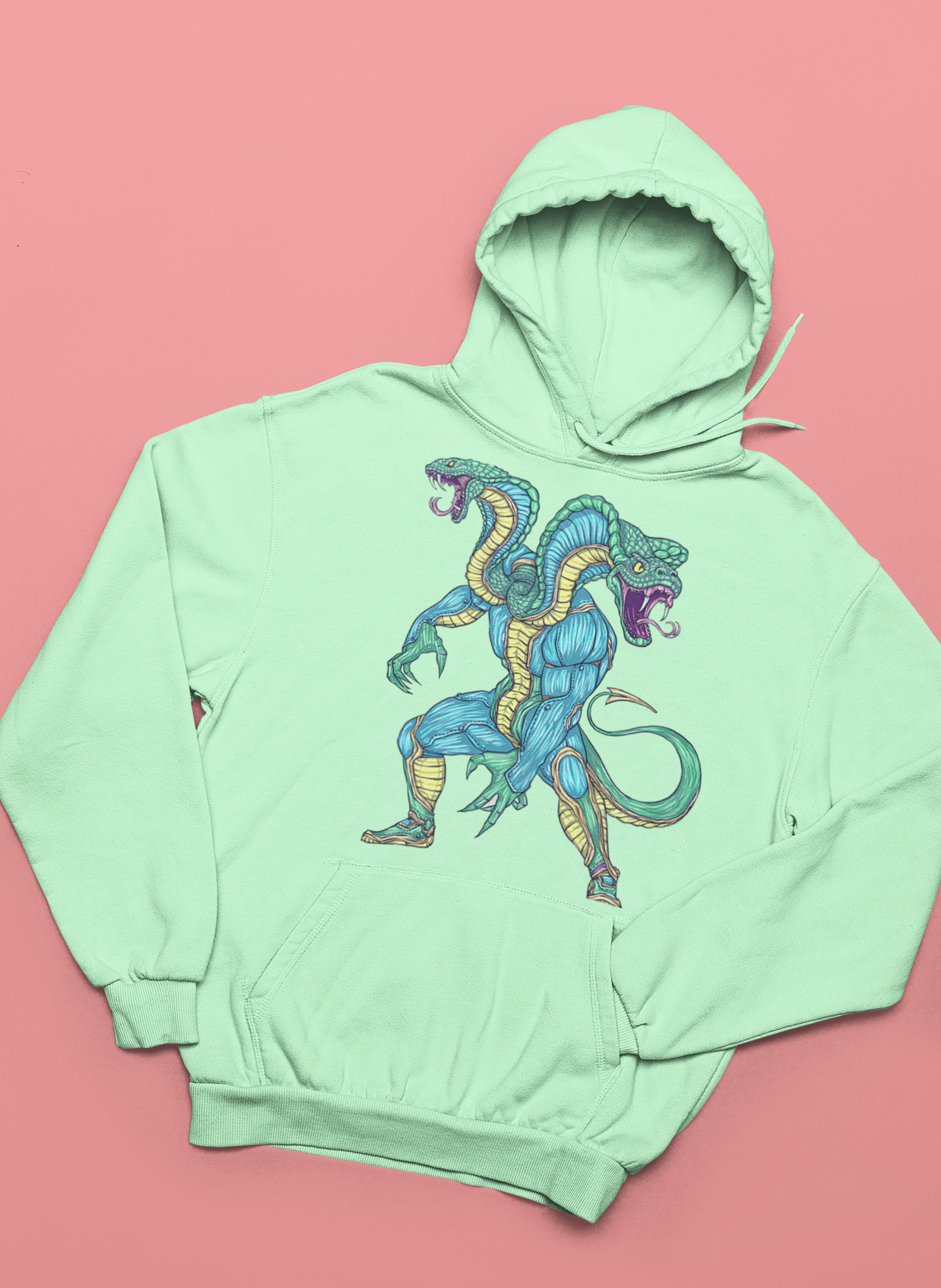 NEOSIS CLOTHING CUSTOM SNAKE HOODIE