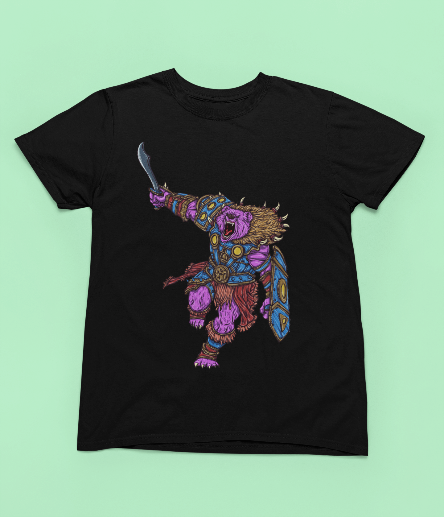 NEOSIS CLOTHING CUSTOM BEAR T-SHIRT