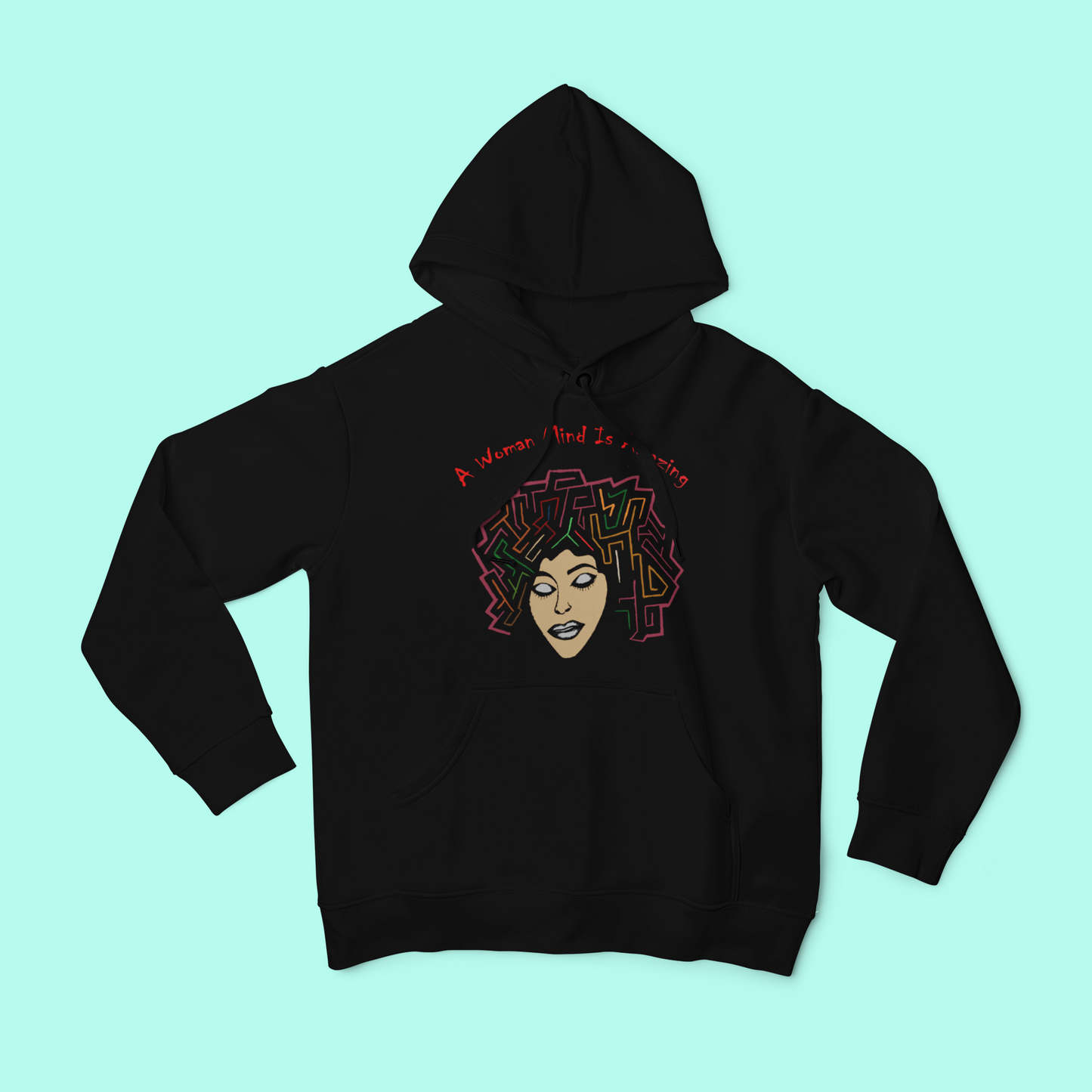 NEOSIS CUSTOM HOODIE WOMAN MIND IS  AMAZING