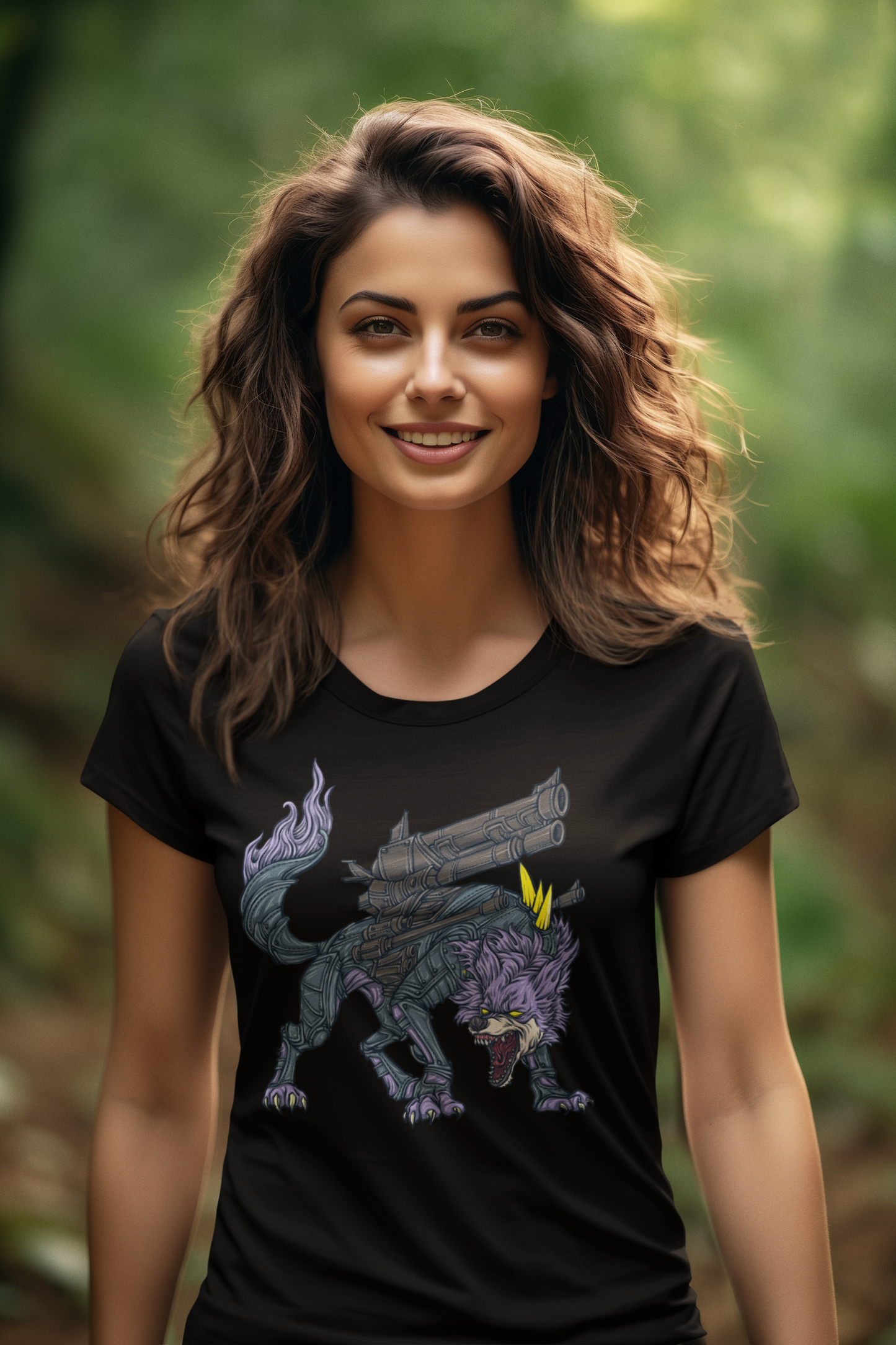 NEOSIS CLOTHING CUSTOM WOLF T-SHIRT